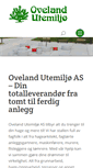 Mobile Screenshot of oveland.no